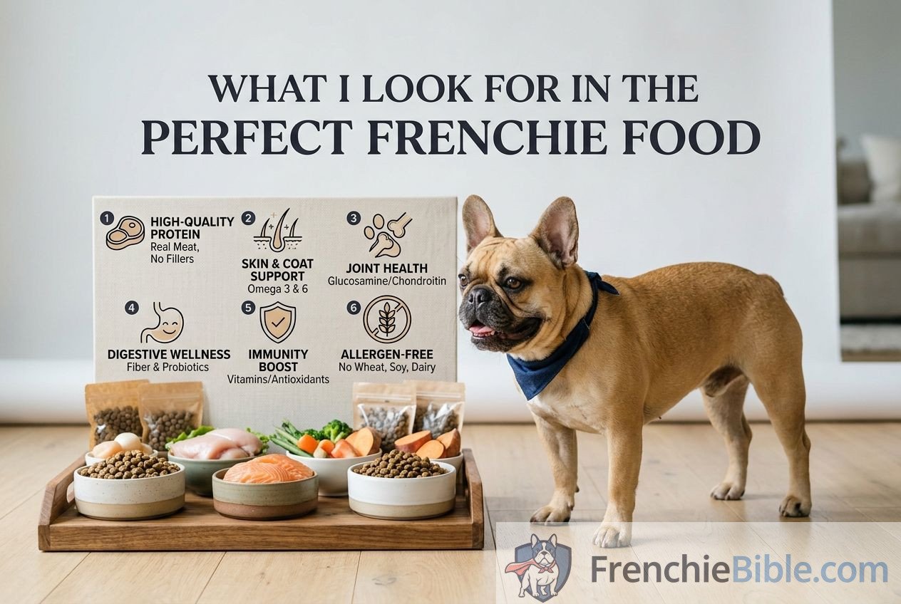 What I Look for in the Perfect Frenchie Food