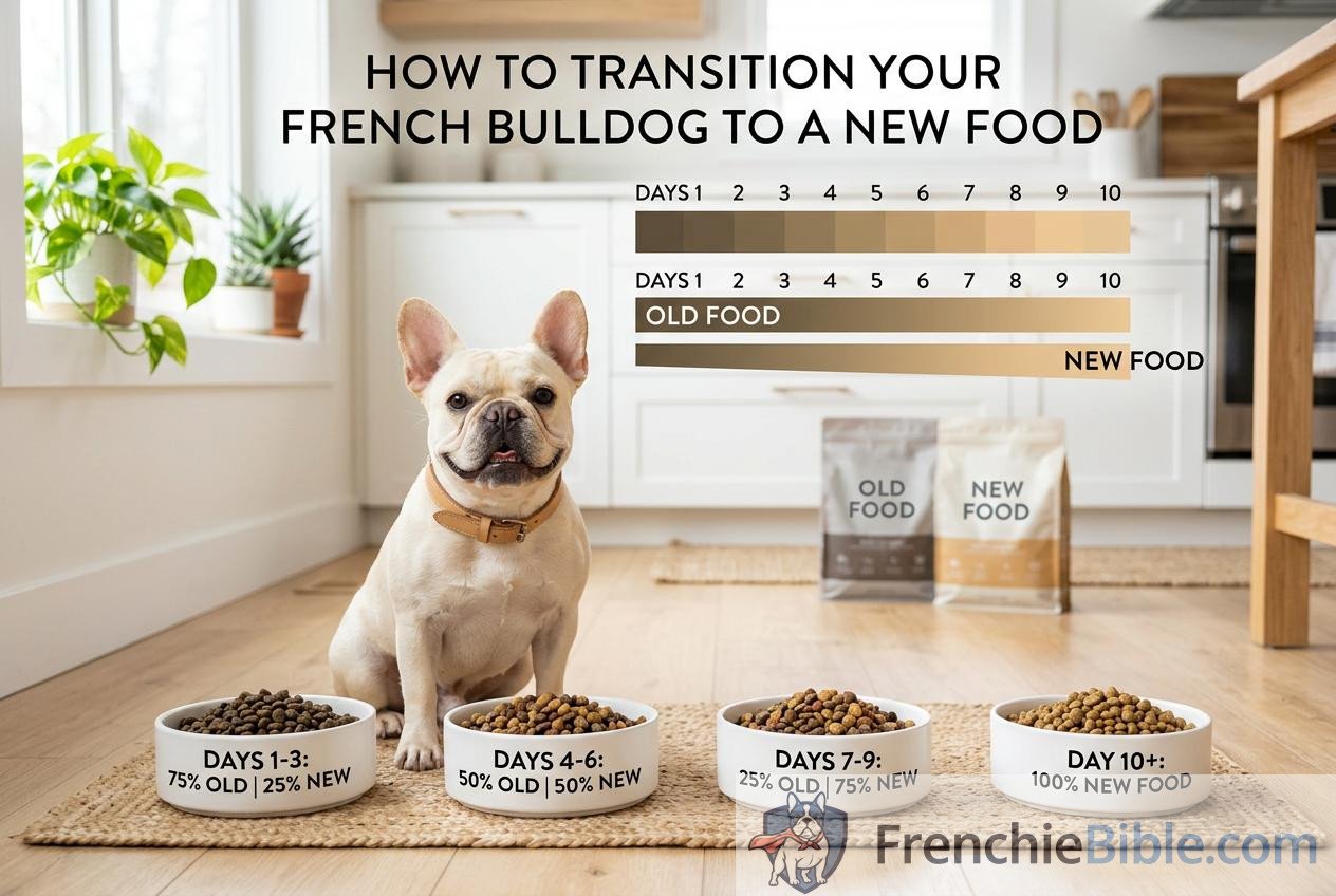 How to Transition Your French Bulldog to a New Food