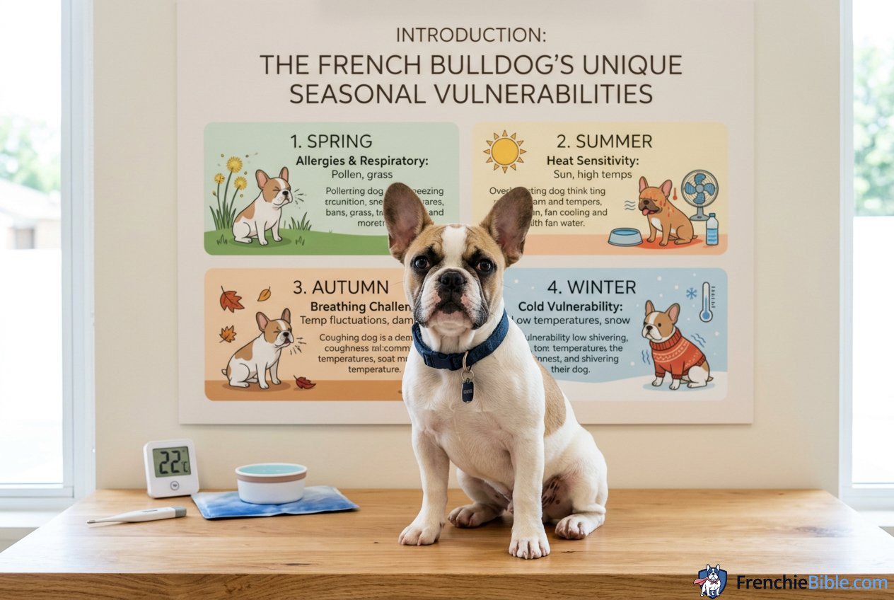 Introduction: The French Bulldog's Unique Seasonal Vulnerabilities