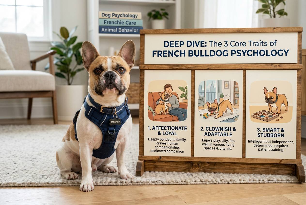 Deep Dive: The 3 Core Traits of French Bulldog Psychology
