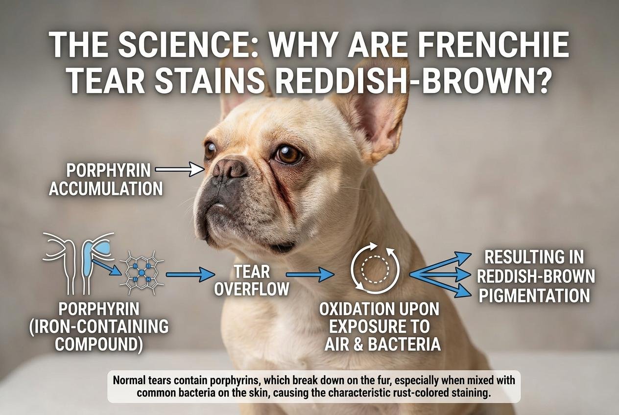 The Science: Why Are Frenchie Tear Stains Reddish-Brown?