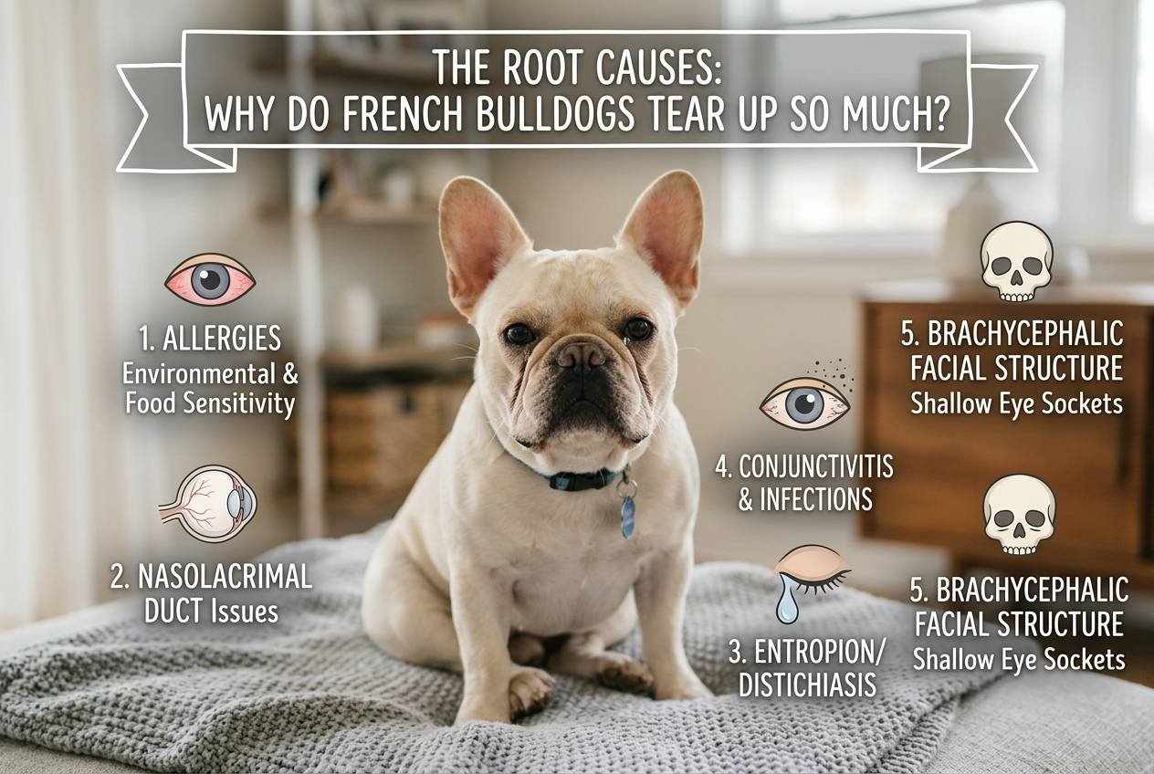 The Root Causes: Why Do French Bulldogs Tear Up So Much? 