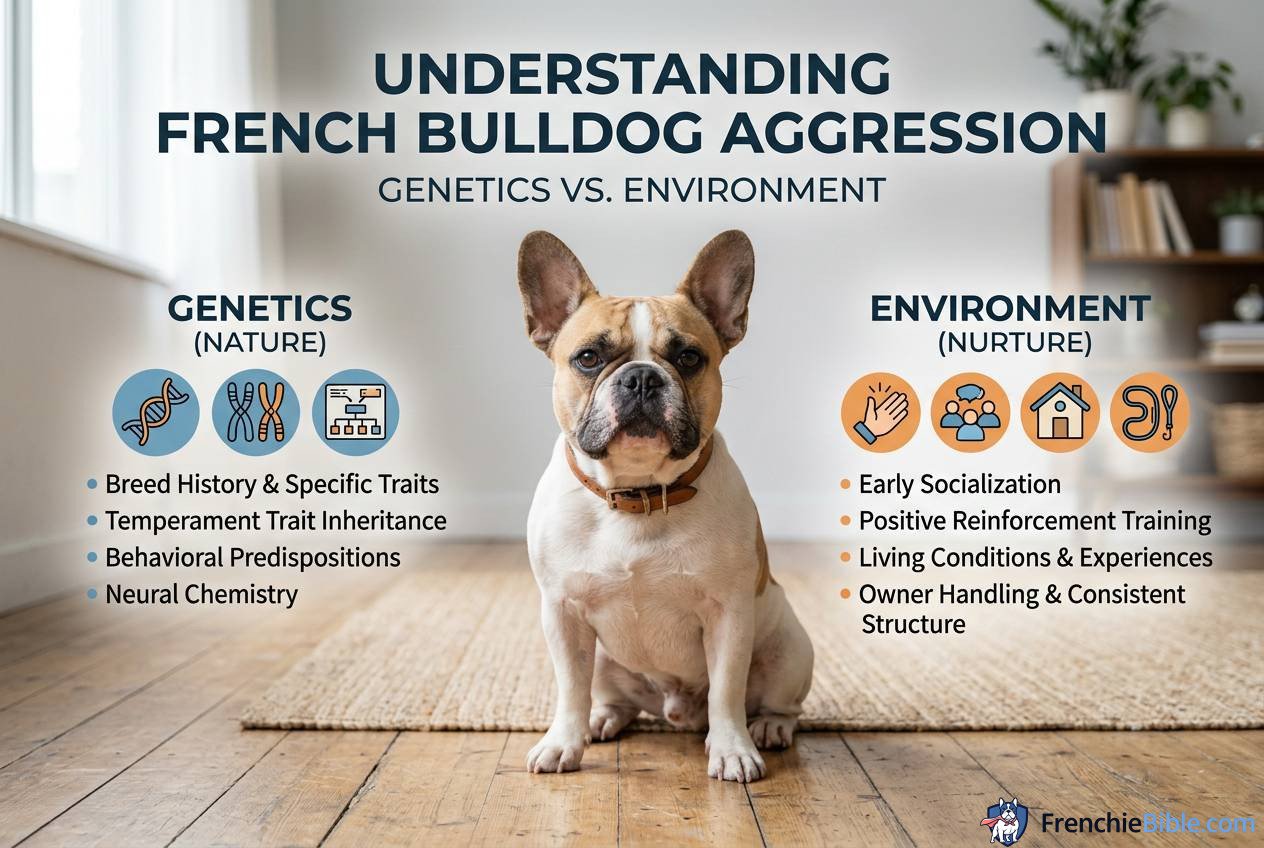 Understanding French Bulldog Aggression: Genetics vs. Environment