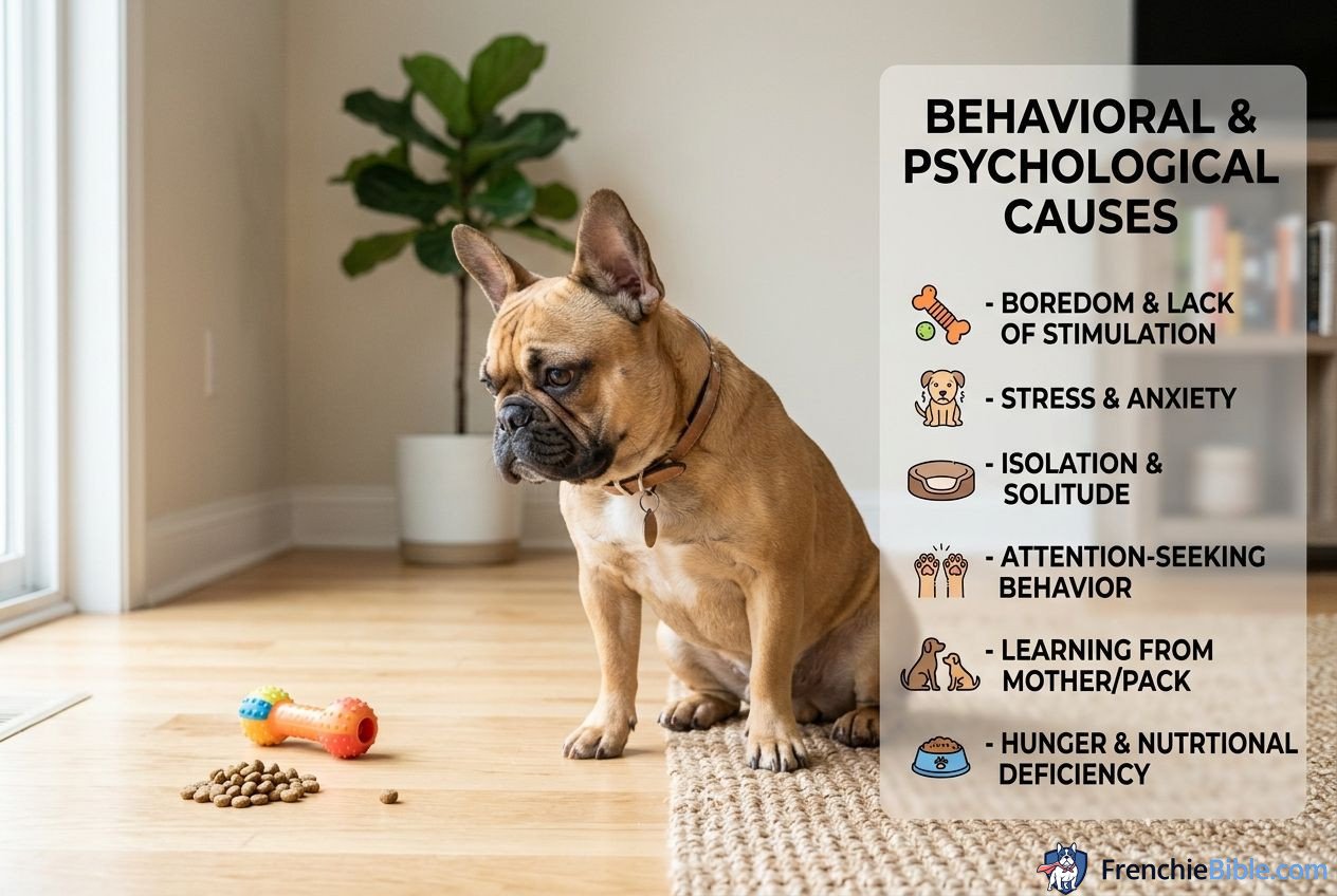 Behavioral and Psychological Causes of Poop Eating