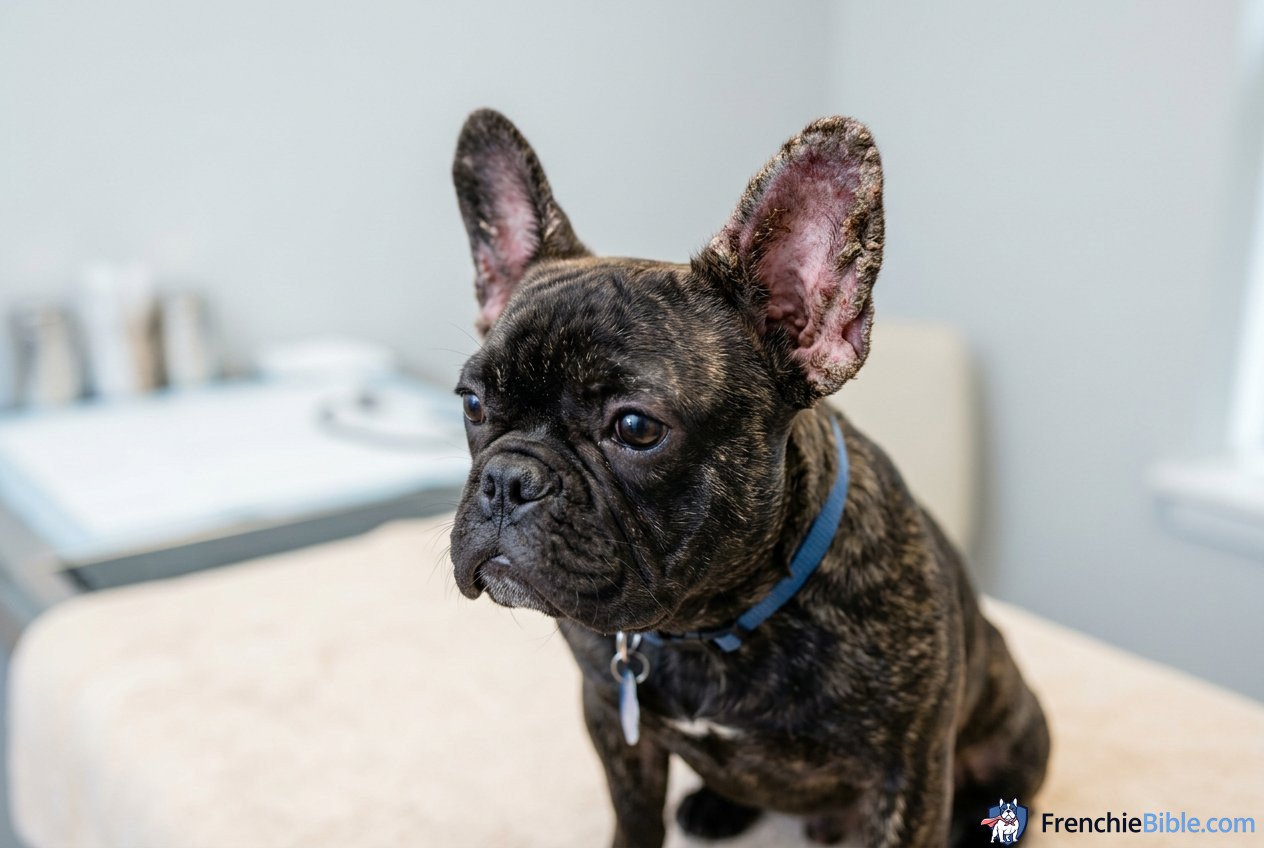 What is Ear Margin Dermatosis in French Bulldogs?