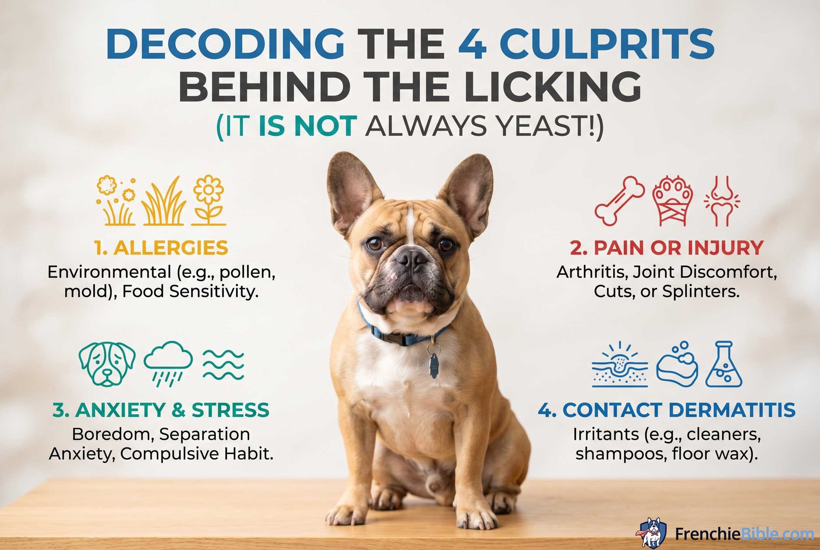 Decoding the 4 Culprits Behind the Licking (It Is Not Always Yeast!)