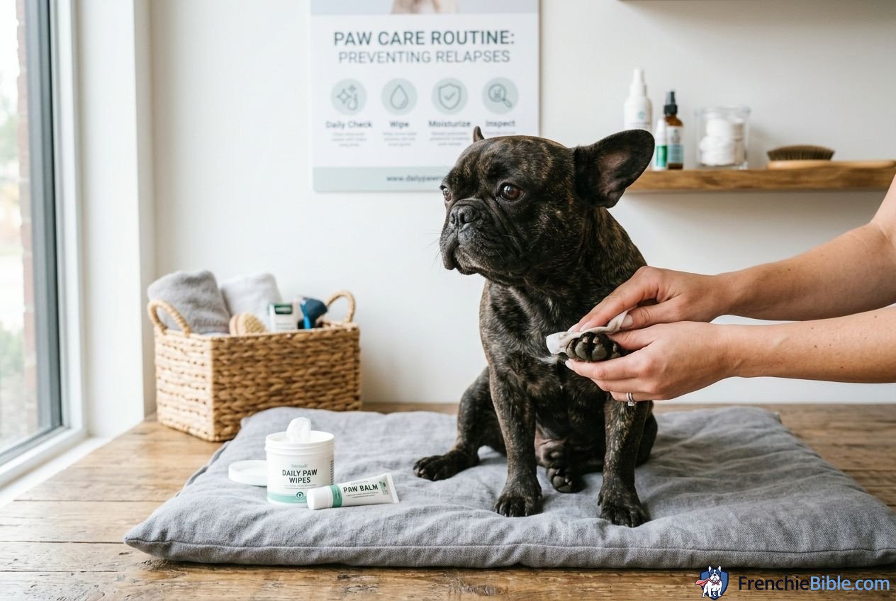 Daily Paw Care Routine: Preventing Relapses