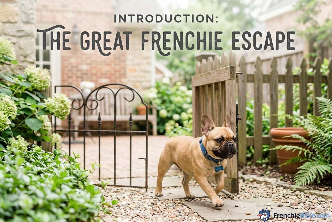 Introduction: The Great Frenchie Escape