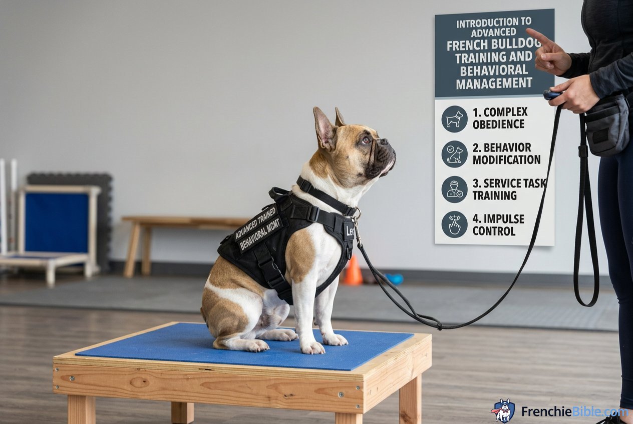 Introduction to Advanced French Bulldog Training and Behavioral Management