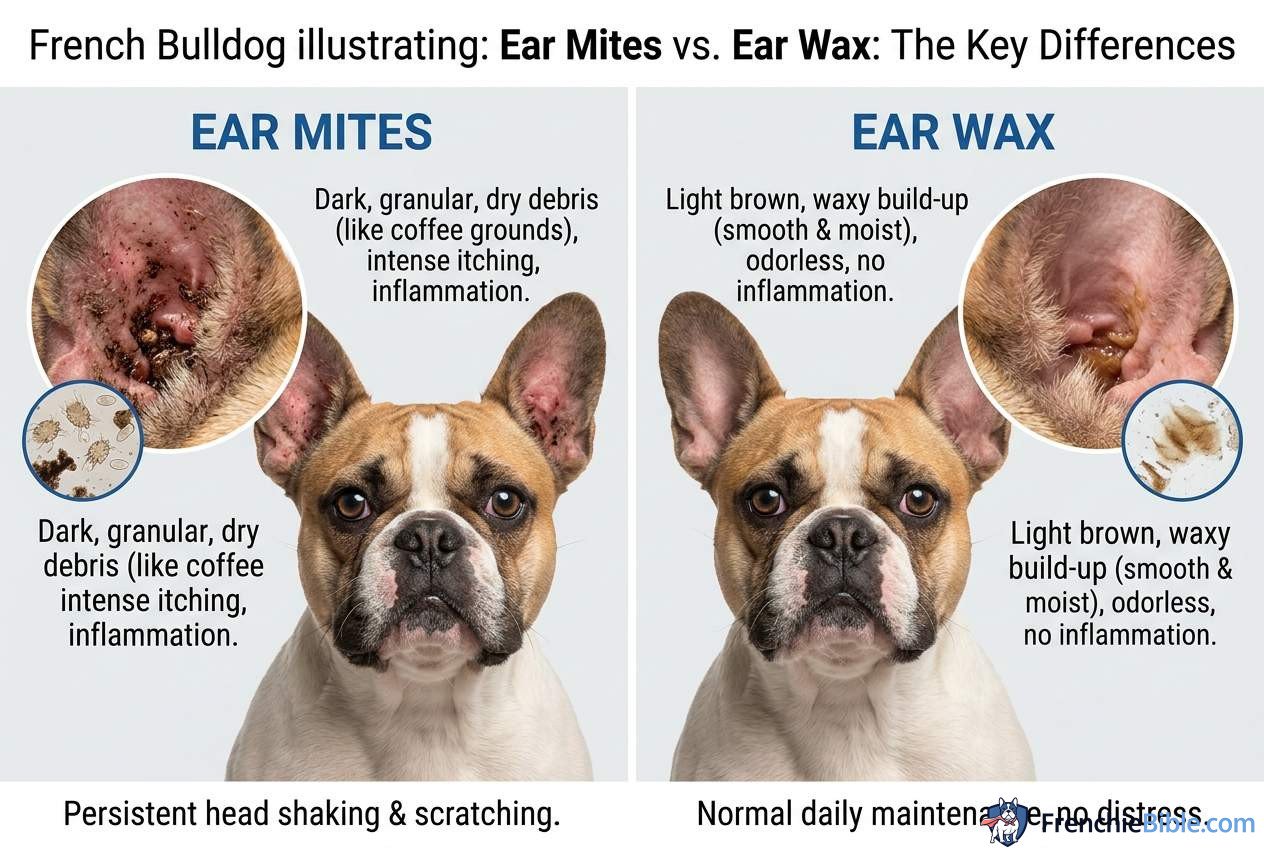 Ear Mites vs. Ear Wax: The Key Differences