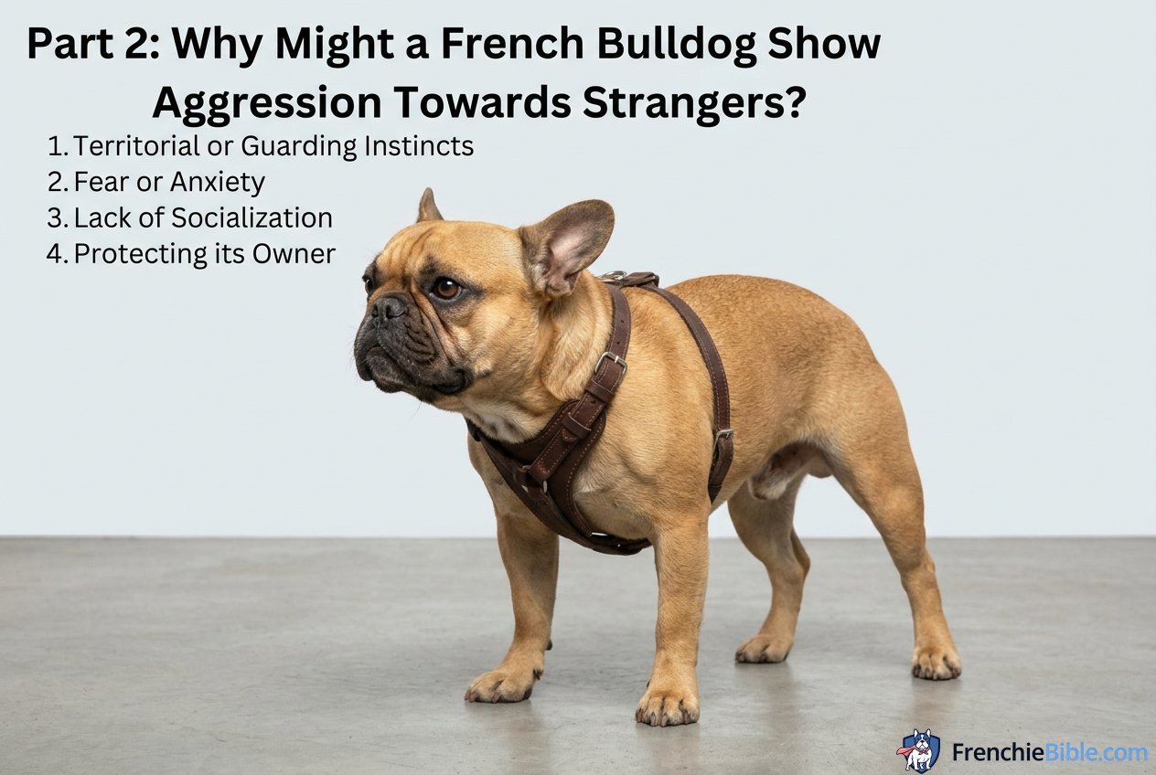 Part 2: Why Might a French Bulldog Show Aggression Towards Strangers?