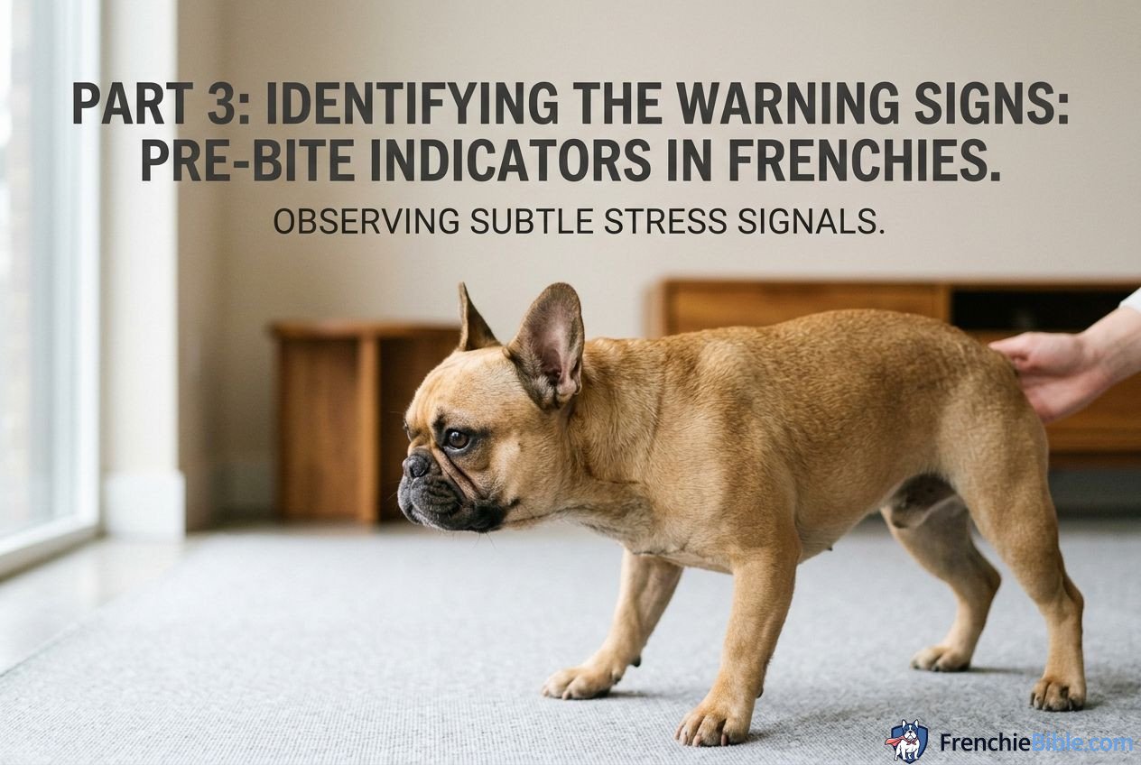 Part 3: Identifying the Warning Signs: Pre-Bite Indicators in Frenchies