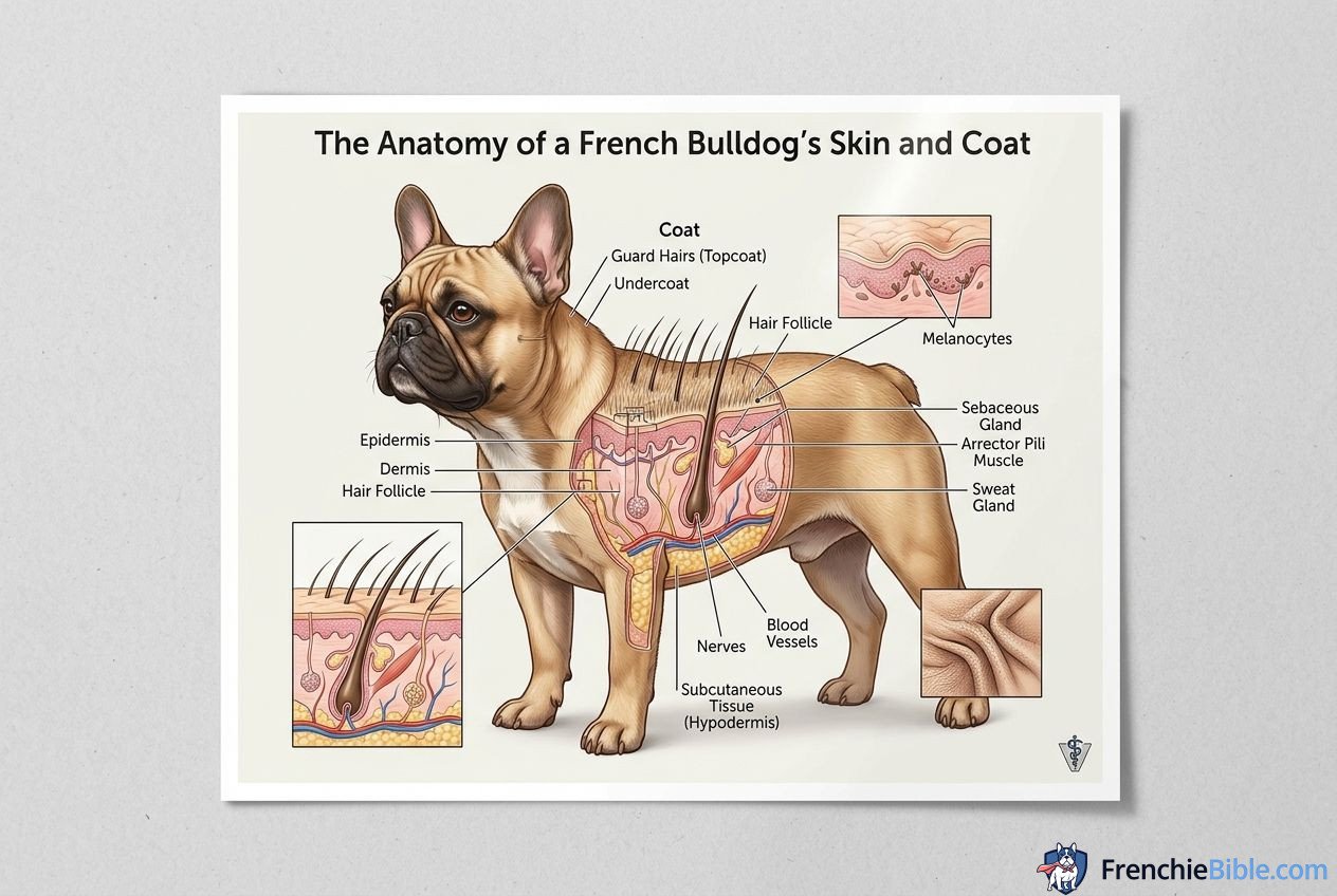 The Anatomy of a French Bulldog's Skin and Coat