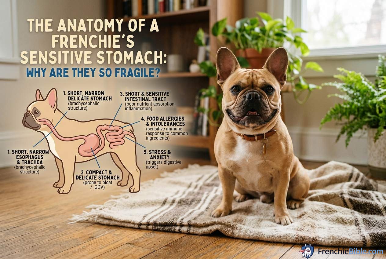 The Anatomy of a Frenchie’s Sensitive Stomach