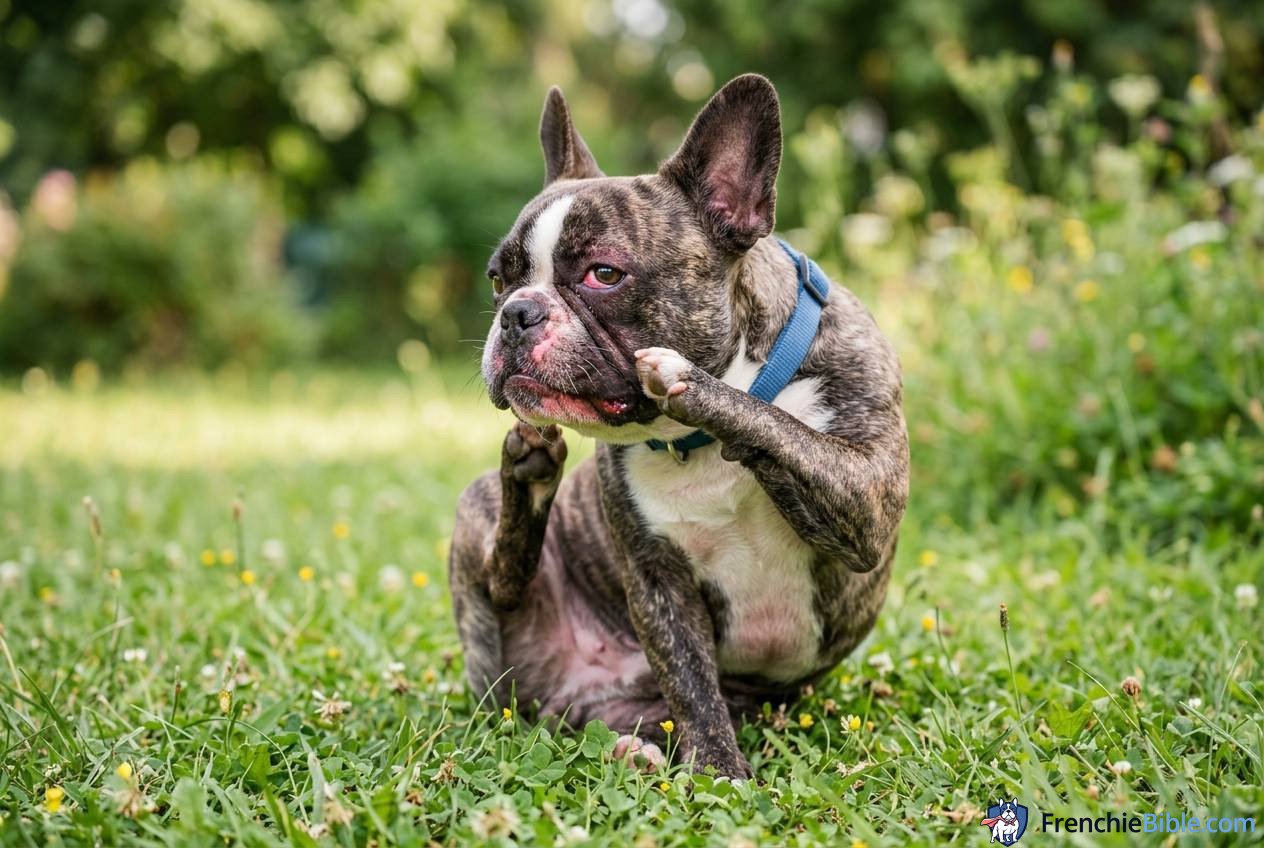 Recognizing the Signs: Symptoms of Pollen and Grass Allergies in Frenchies