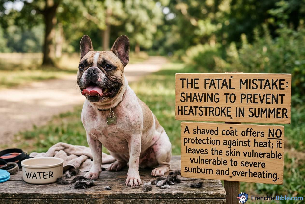 The Fatal Mistake: Shaving to Prevent Heatstroke in Summer
