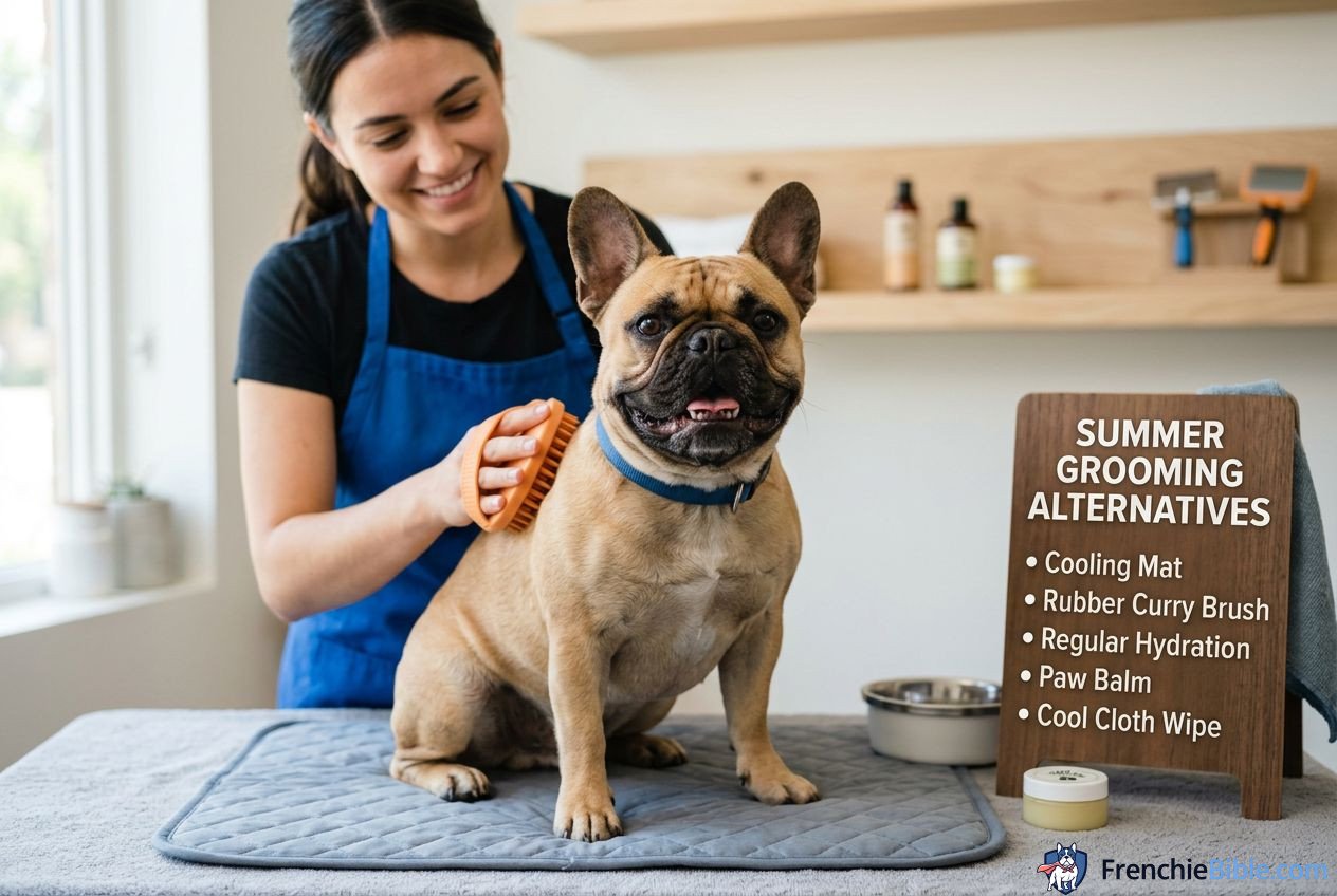 Safe Grooming Alternatives for French Bulldogs in Summer