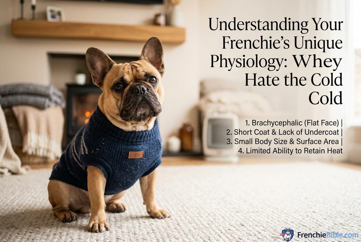 Understanding Your Frenchie's Unique Physiology: Why They Hate the Cold