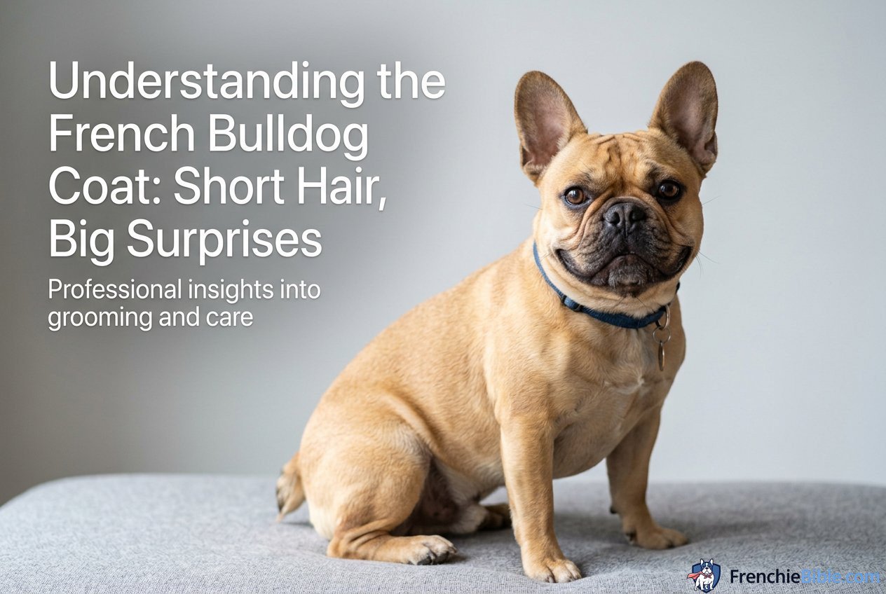 Understanding the French Bulldog Coat: Short Hair Big Surprises