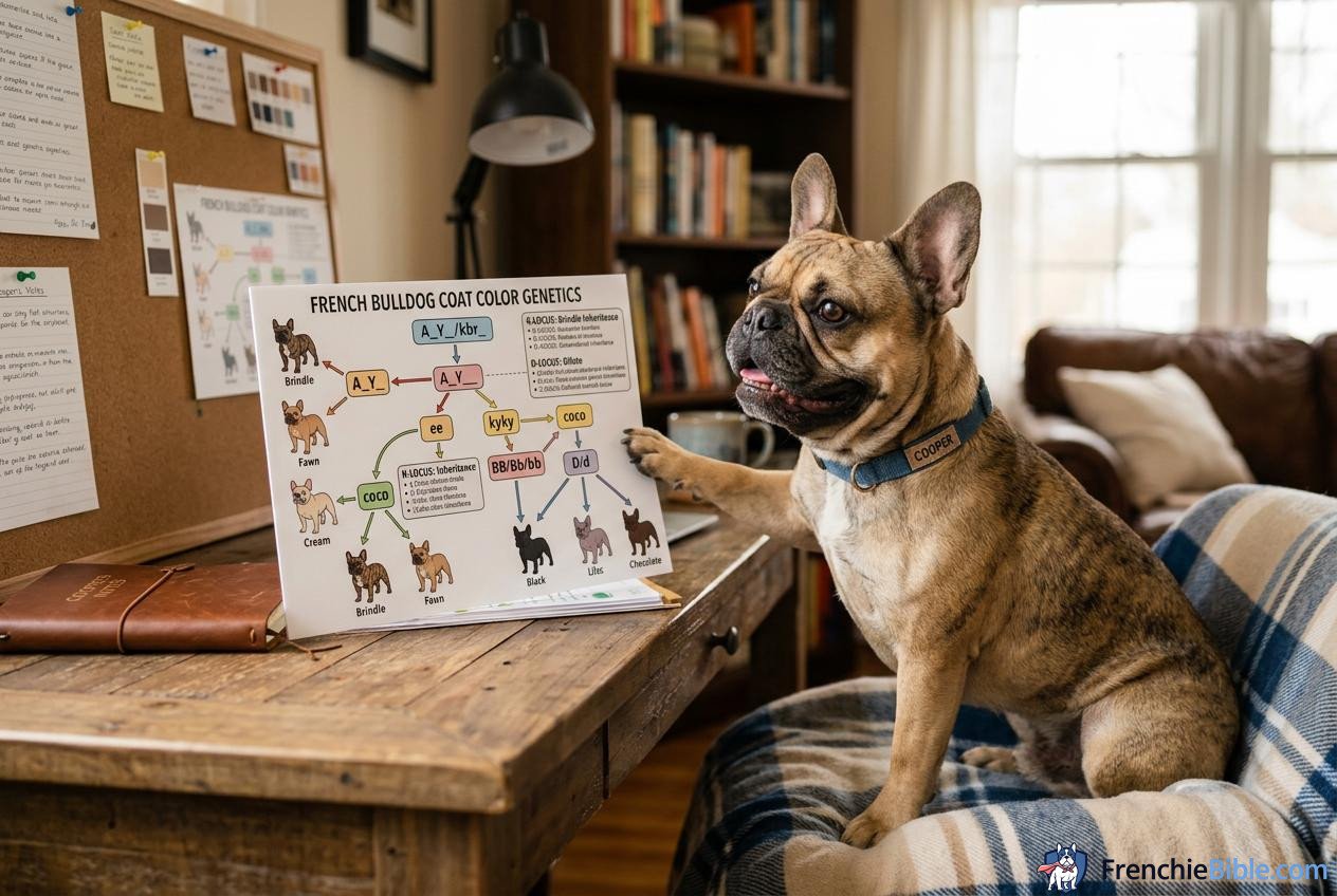 French Bulldog Cracking the Code: French Bulldog Color Genetics
