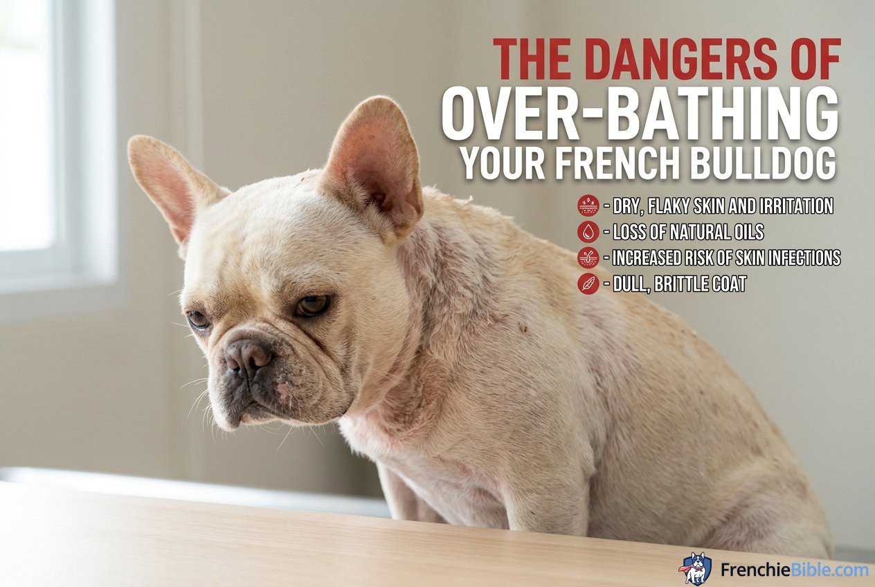 The Dangers of Over-Bathing Your French Bulldog