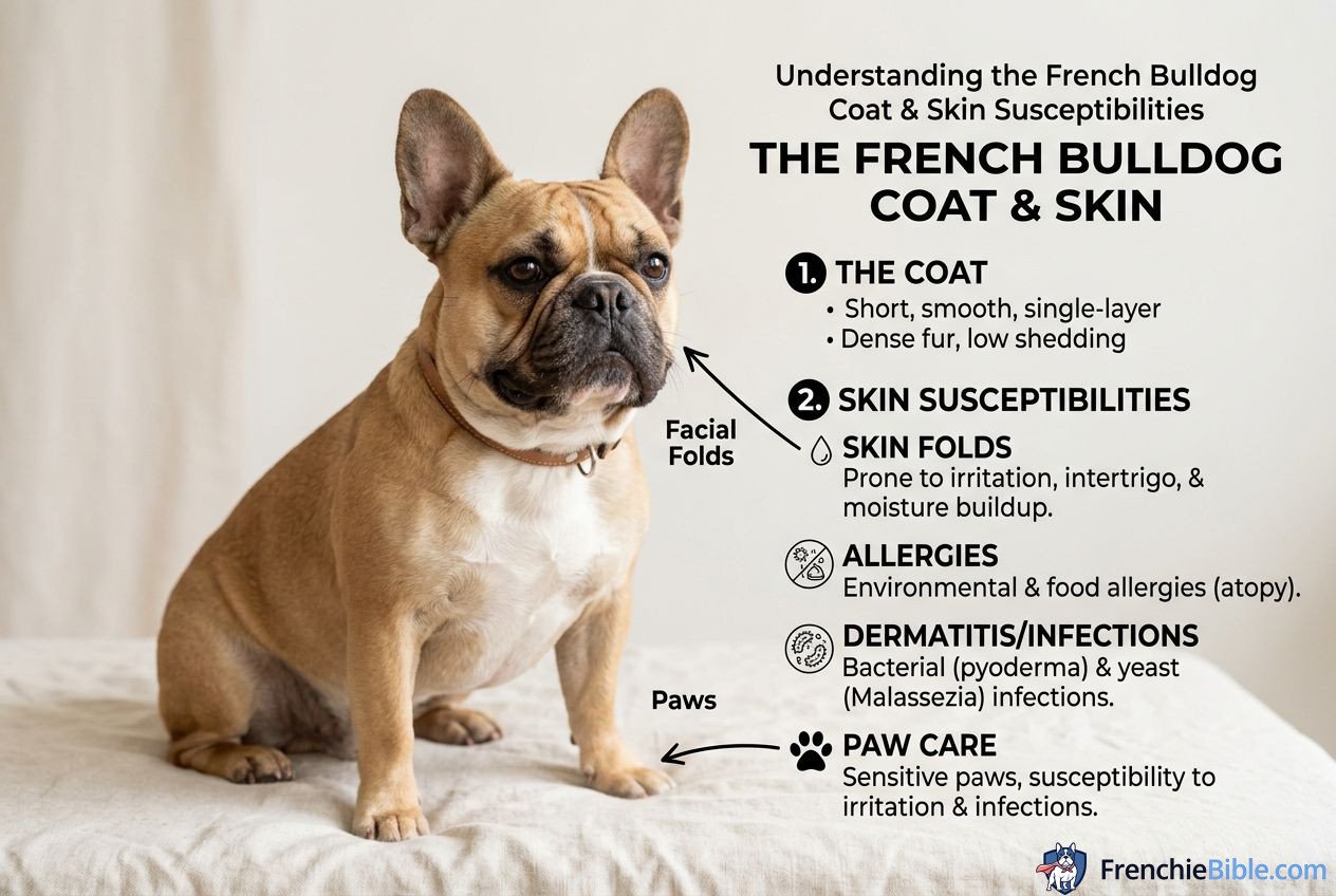 Understanding the French Bulldog Coat and Skin Susceptibilities