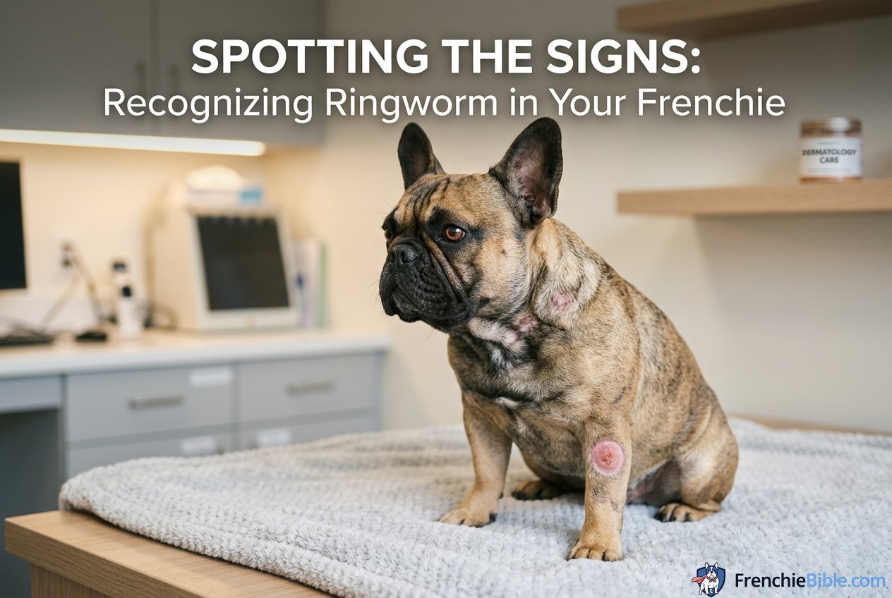 Spotting the Signs: Recognizing Ringworm in Your Frenchie