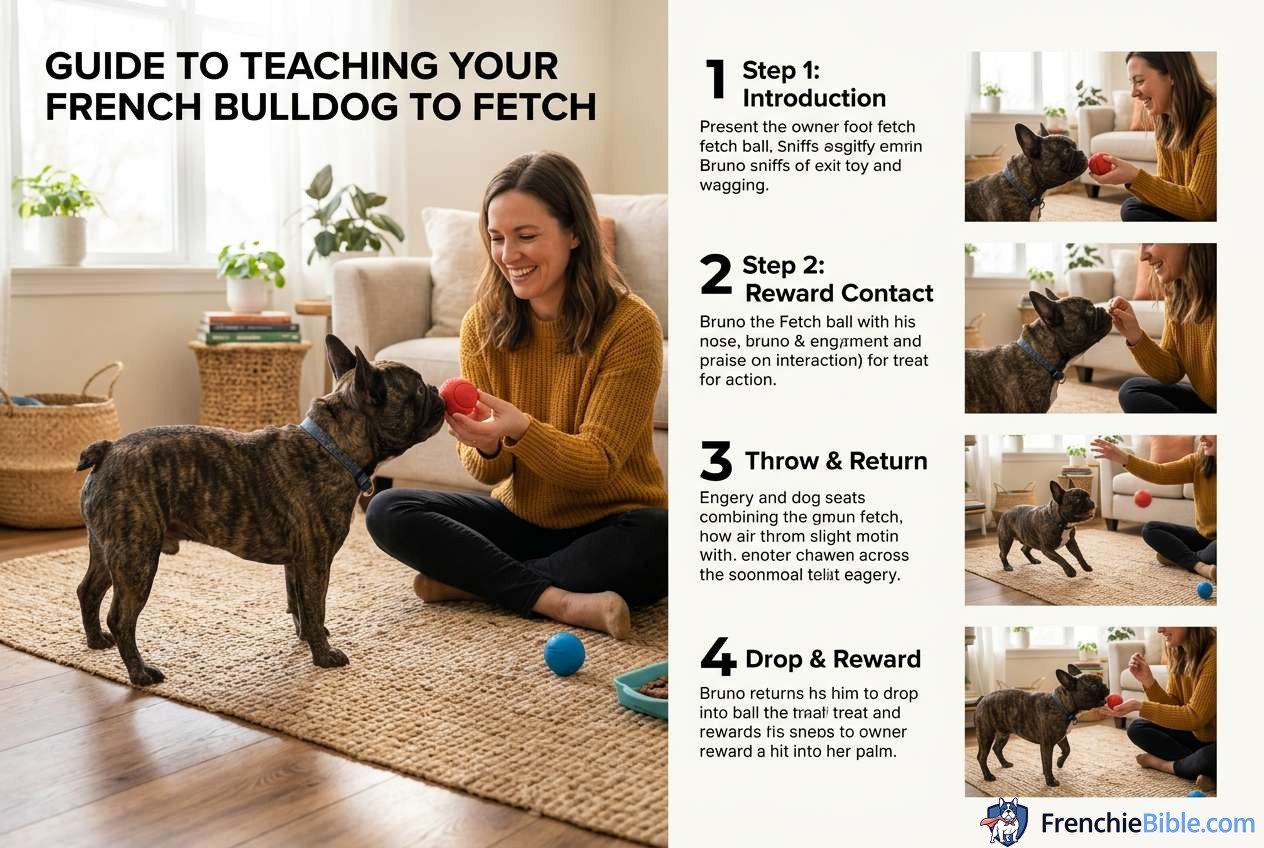 French Bulldog Step-by-Step Guide to Teaching Your French Bulldog to Fetch