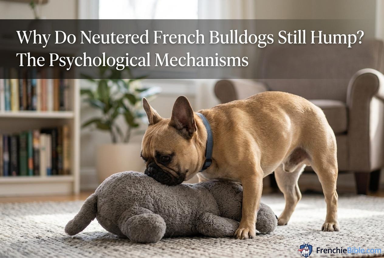 Why Do Neutered French Bulldogs Still Hump? The Psychological Mechanisms