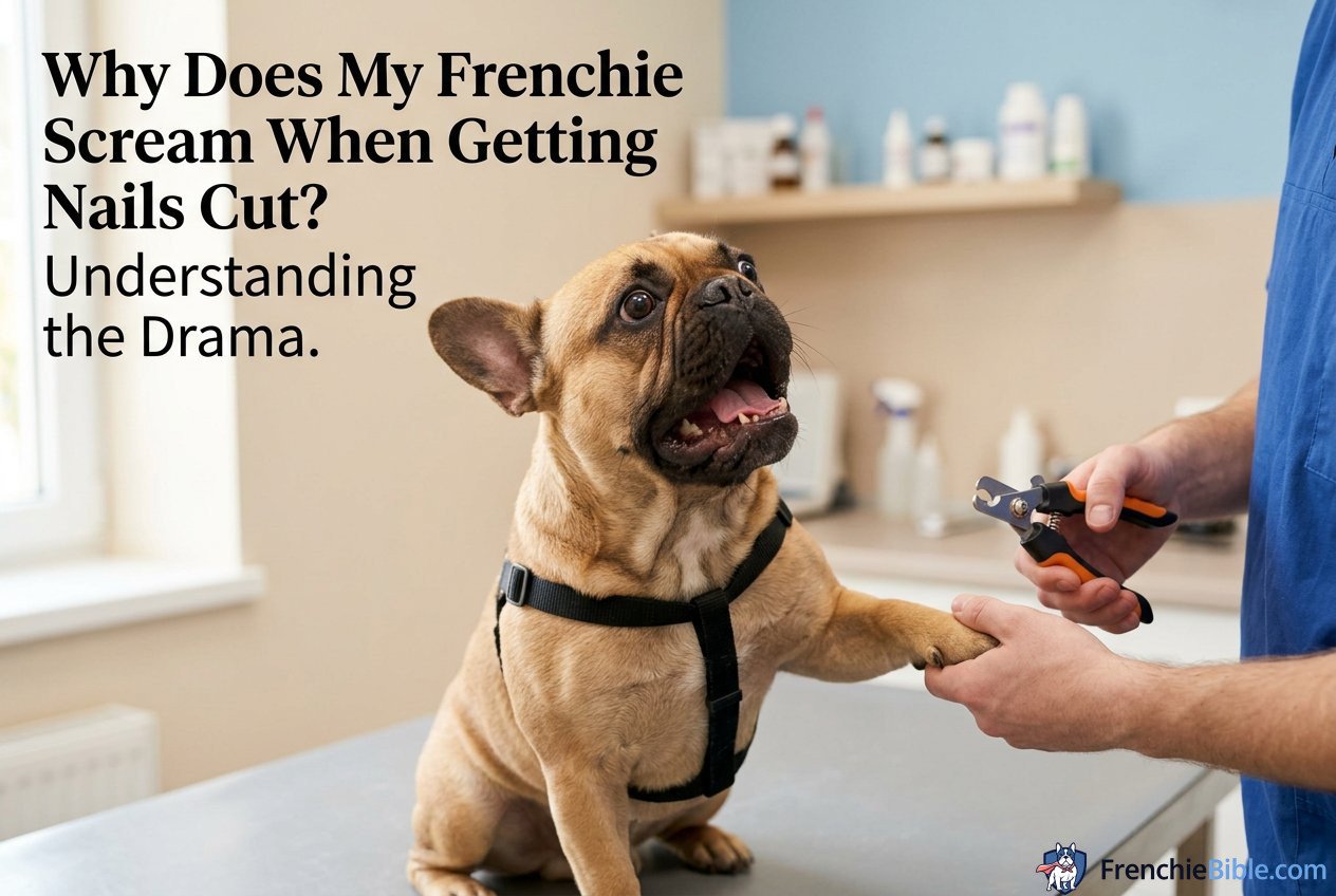 Why Does My Frenchie Scream When Getting Nails Cut? Understanding the Drama