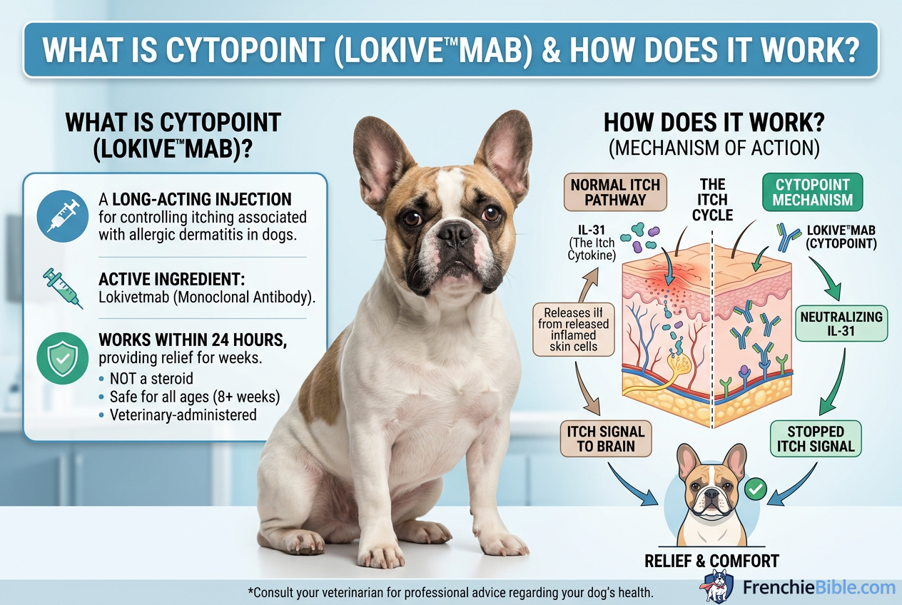What is your veterinarian may recommend a anti-itch injection (never use without veterinary guidance) (Lokivetmab) and How Does It Work?