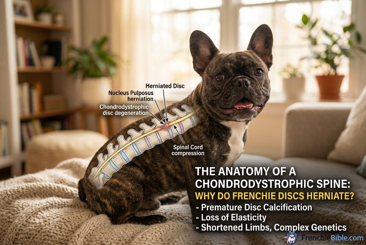 1. The Anatomy of a Chondrodystrophic Spine: Why Do Frenchie Discs Herniate?
