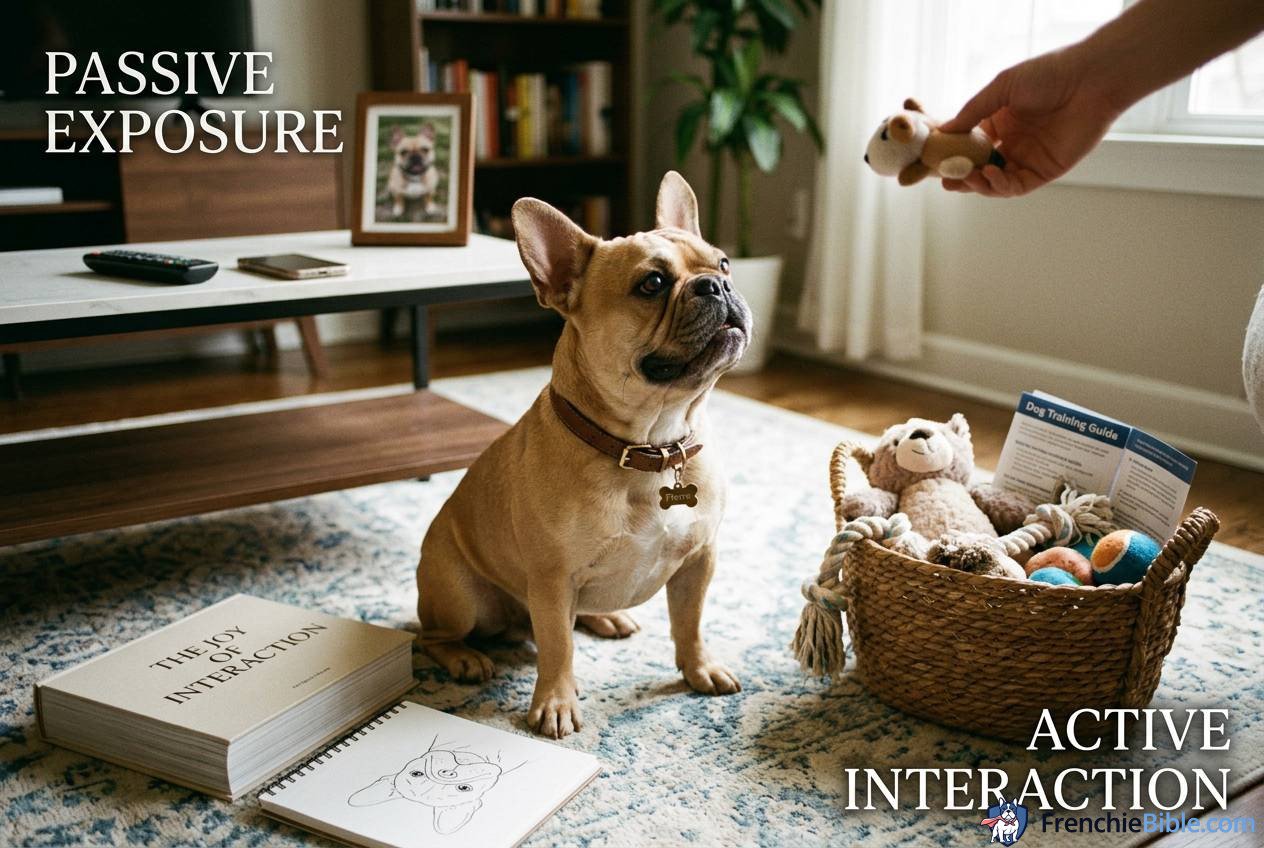 2. The Core Concept: Passive Exposure vs. Active Interaction