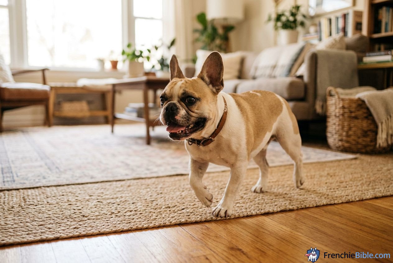 French Bulldog Crossing the Line: Recognizing the Edge of BOAS