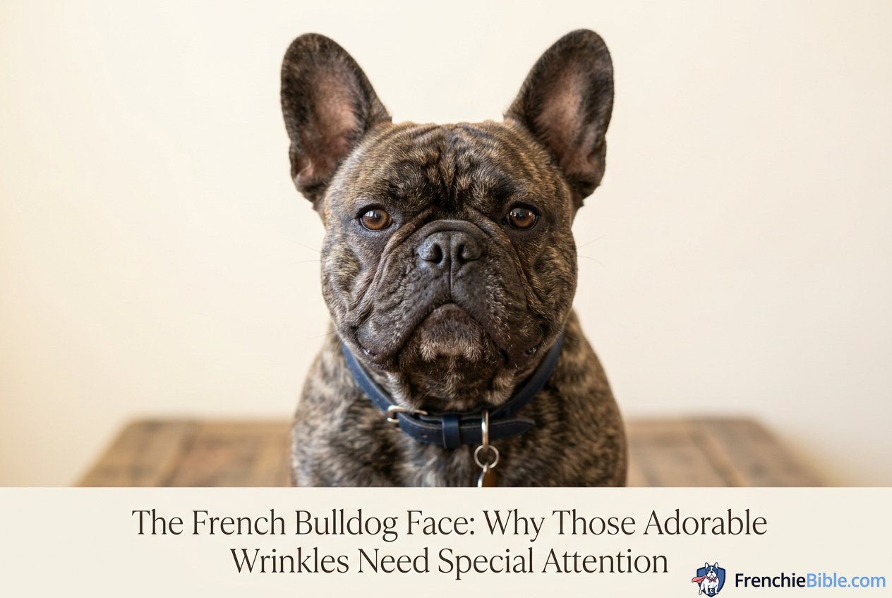 The French Bulldog Face: Why Those Adorable Wrinkles Need Special Attention