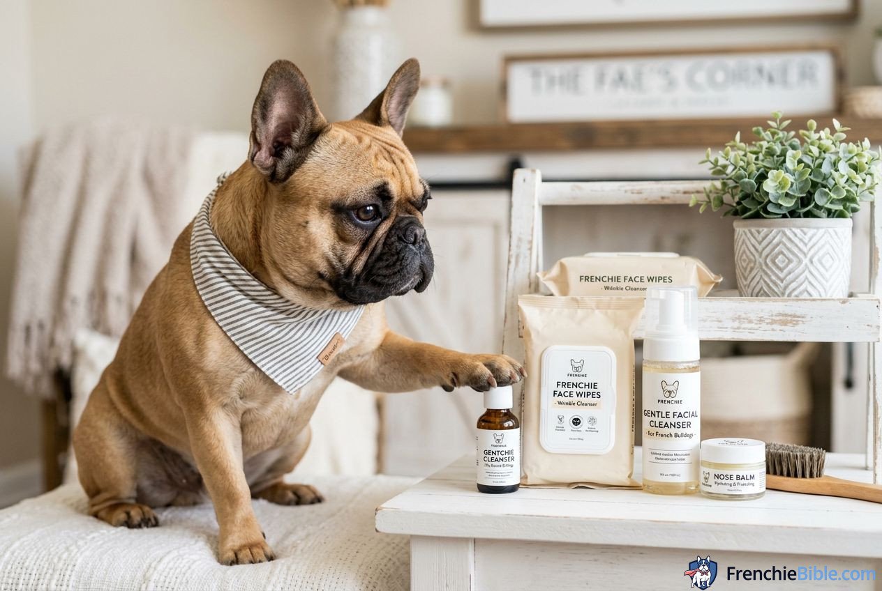 Choosing the Best Products for Your French Bulldog's Face