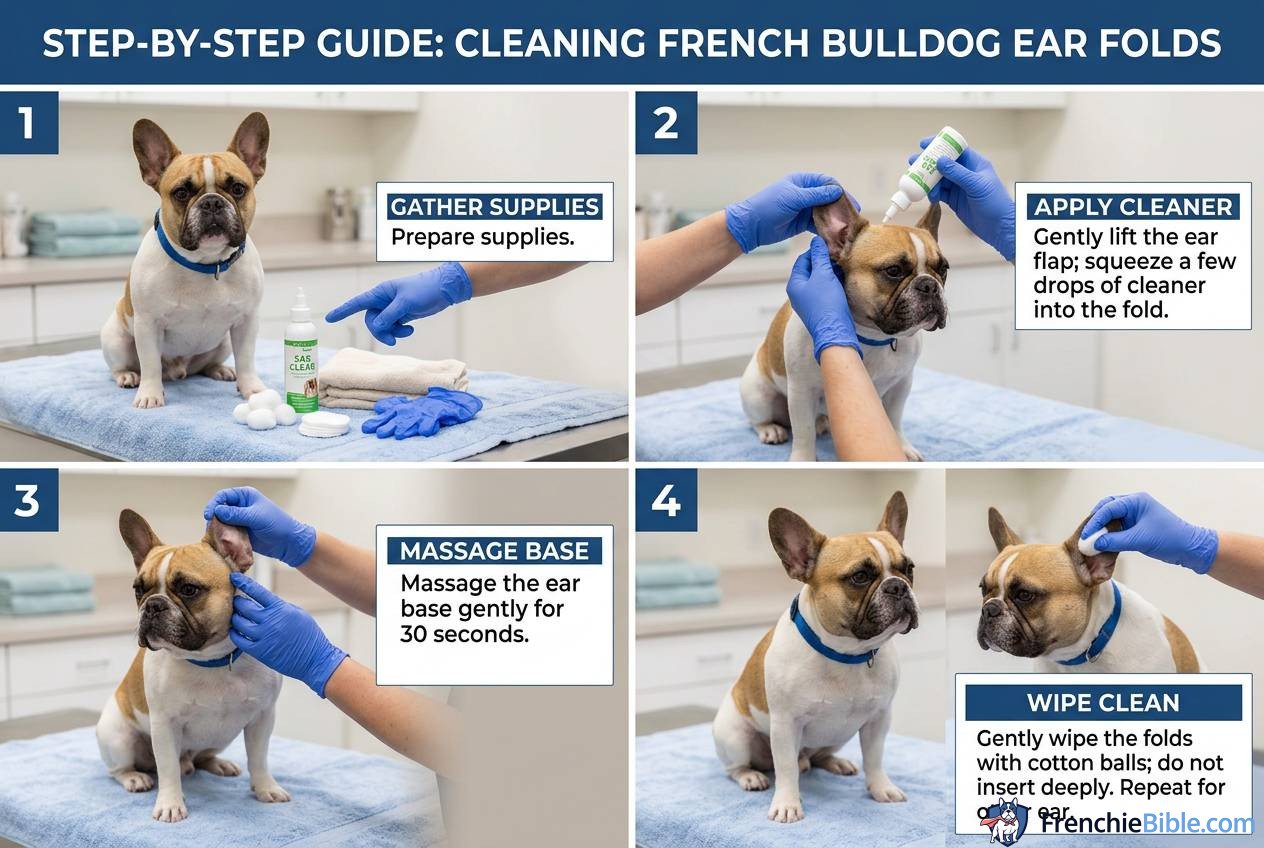 Step-by-Step Guide to Cleaning French Bulldog Ear Folds