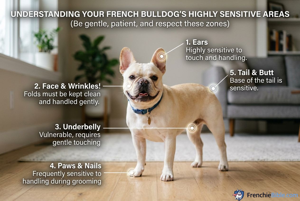 Understanding Your French Bulldog’s Highly Sensitive Areas