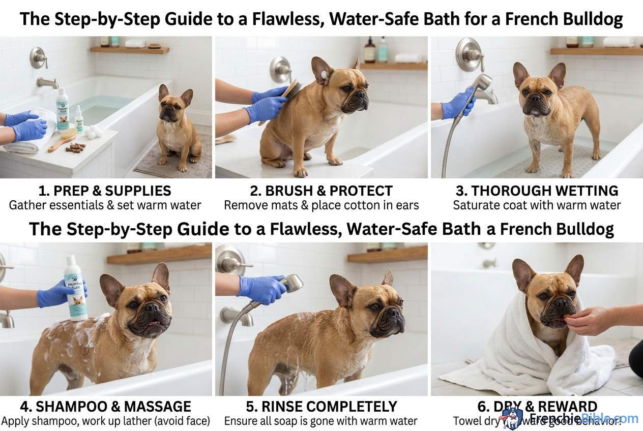 The Step-by-Step Guide to a Flawless Water-Safe Bath