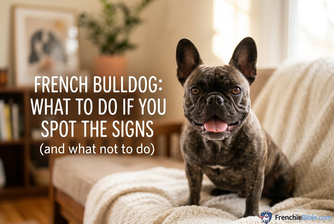 French Bulldog What to Do If You Spot the Signs (And What NOT to Do)