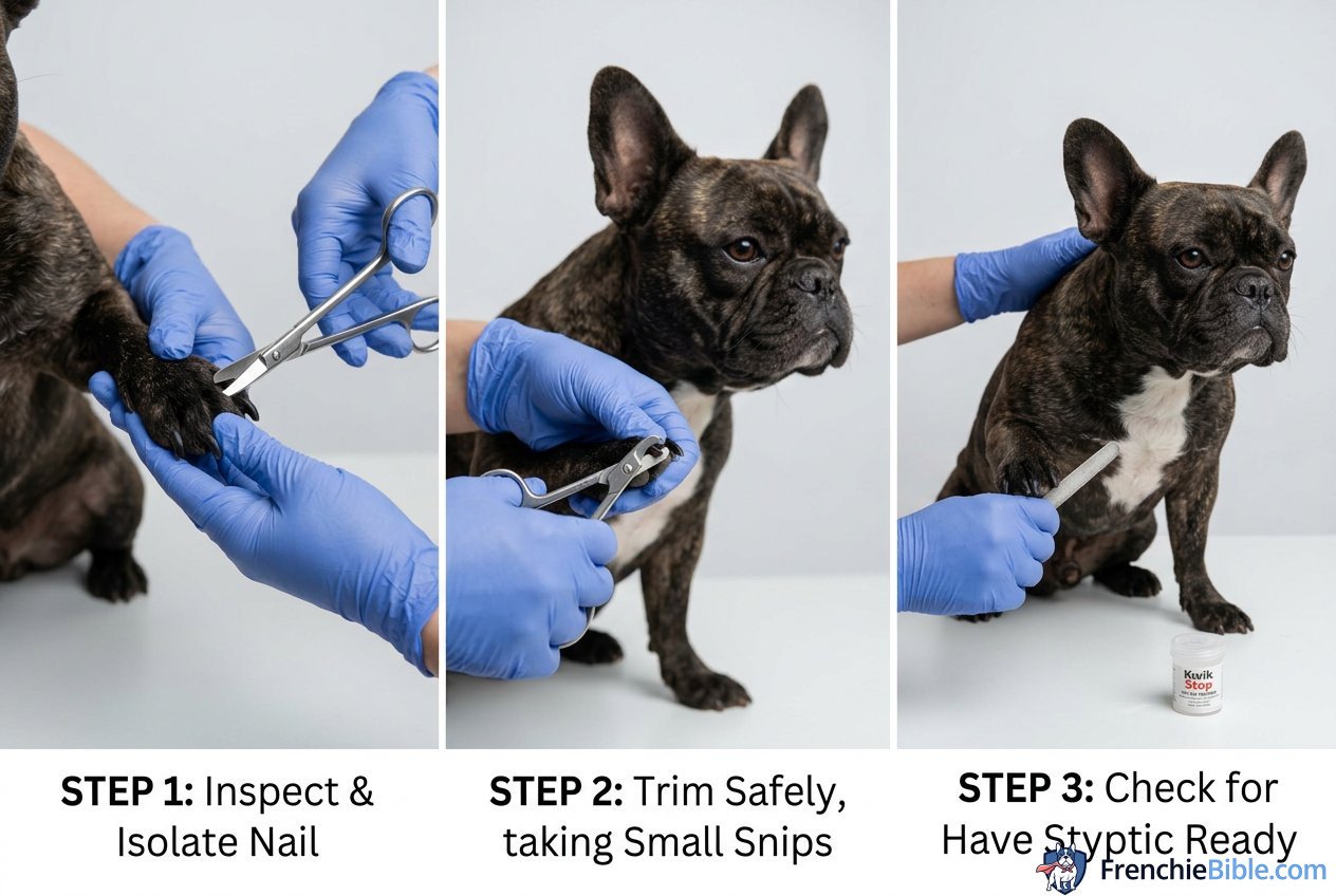 Step-by-Step Guide: Trimming Black Nails Safely