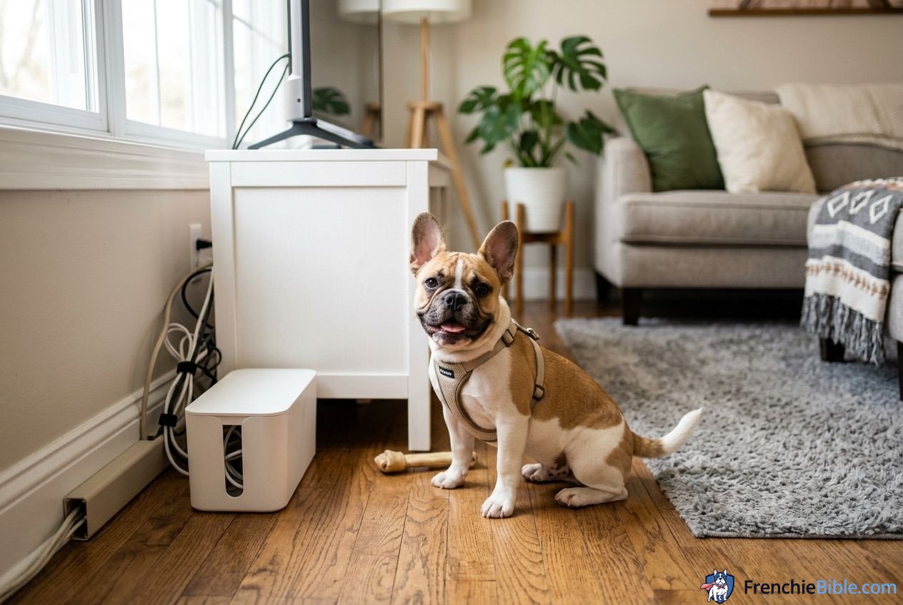 French Bulldog Electrical Hazards: Puppy-Proofing Cords and Cables