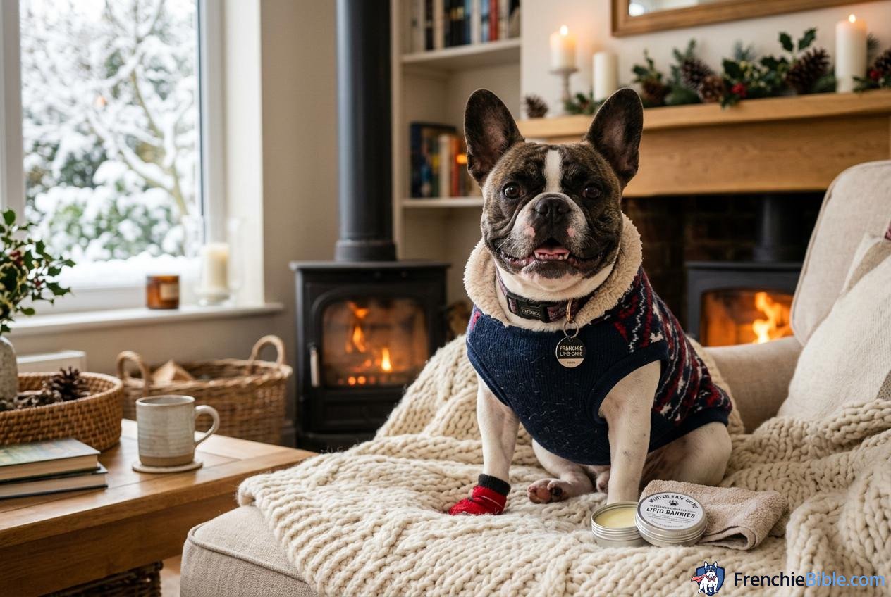 4. Winter Protocol (December - February): Lipid Barrier Protection and Paw Care