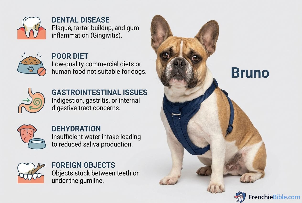 Other Causes of Bad Breath in French Bulldogs