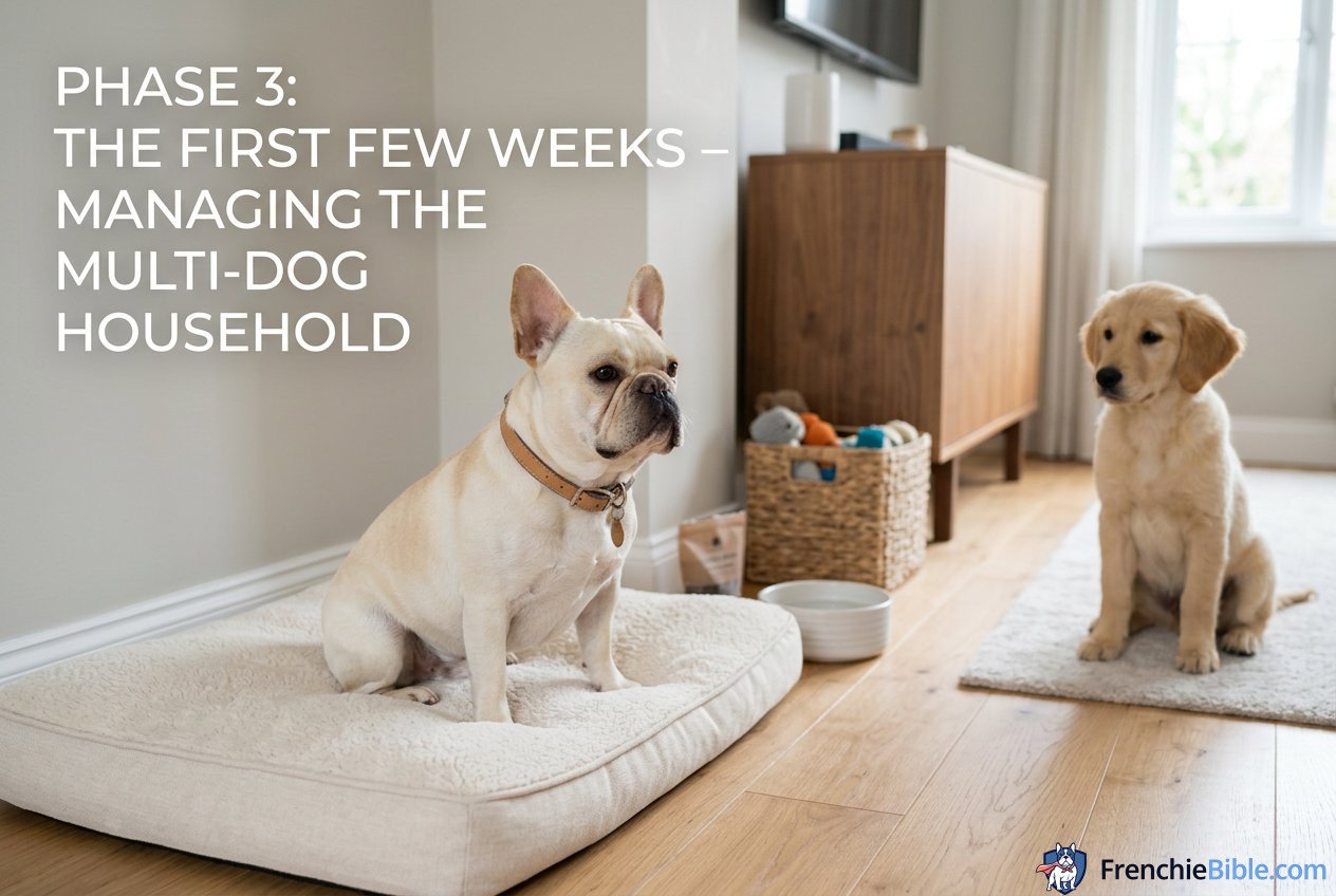 Phase 3: The First Few Weeks – Managing the Multi-Dog Household