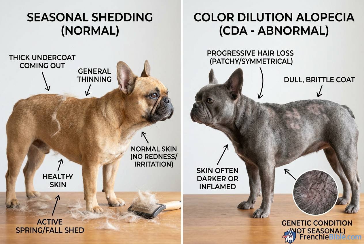 Seasonal Shedding vs. CDA: The Critical Differences