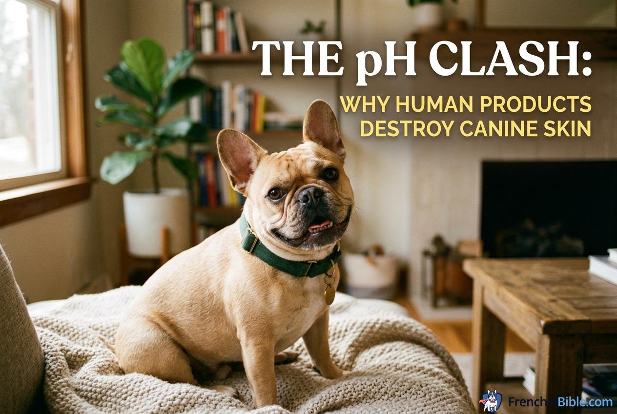 1. The pH Clash: Why Human Products Destroy Canine Skin