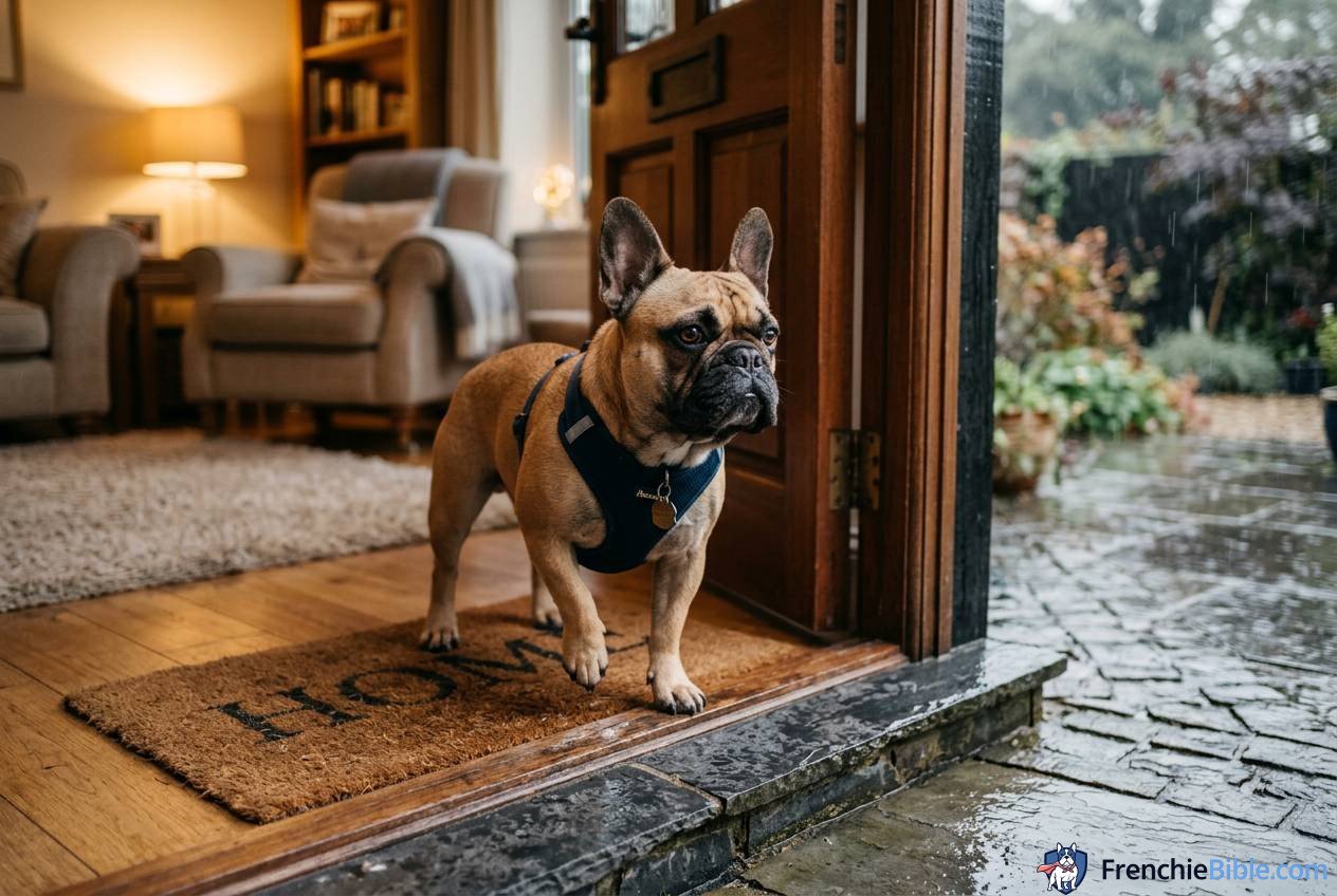 1. The Psychology of the Rain: Why Do Frenchies Freeze at the Door?
